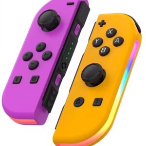 Cyberiet Purple and Yellow Controllers