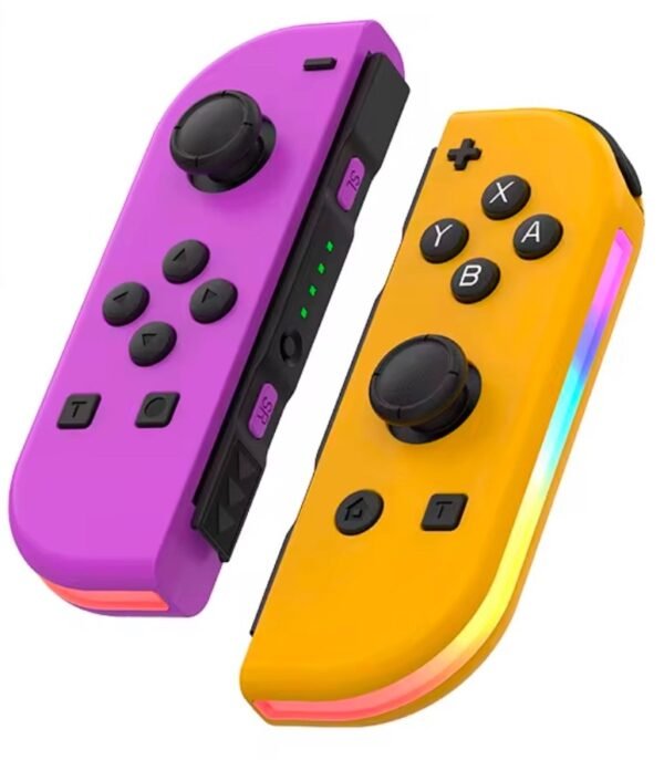 Cyberiet Purple and Yellow Controllers